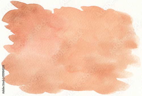 sepia brown flat simple abstract watercolor background