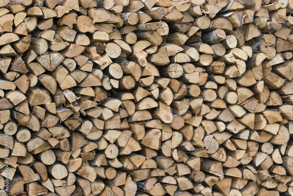 wall of Firewood