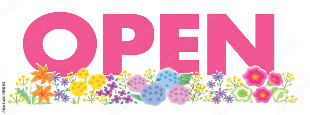 Open 営業中 看板 文字 Stock イラスト Adobe Stock Open 営業中 看板 文字 Stock イラスト Adobe Stock