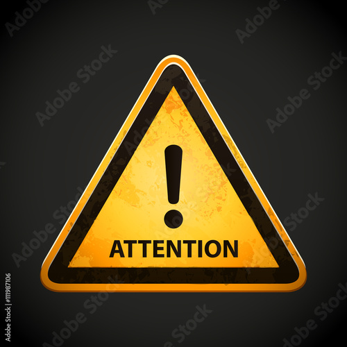 attention sign