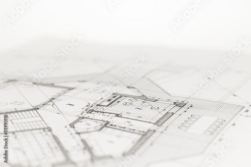 architecture blueprint -  house plan