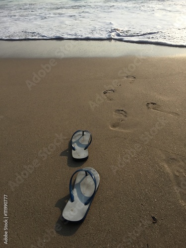 walk into the beach
