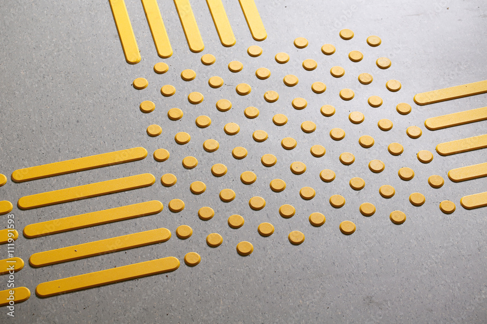 Tactile paving for blind and visually impaired