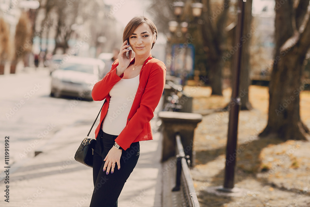 Fototapeta premium beautiful young woman