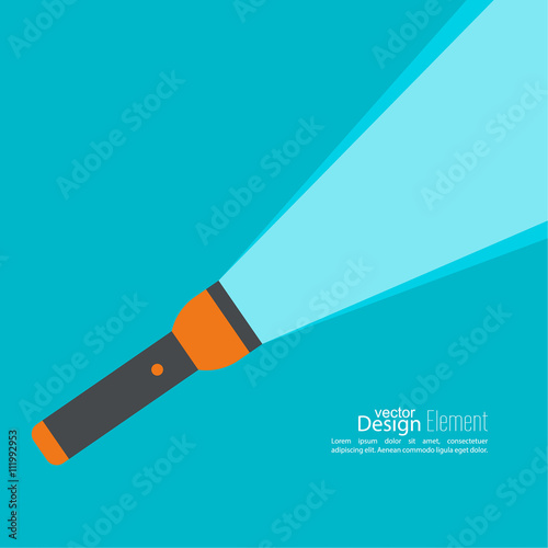 Vector background with hand