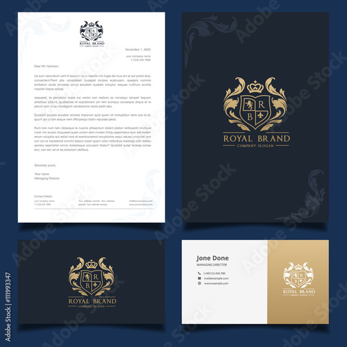 Luxury Logo and Corporate Identity Template.