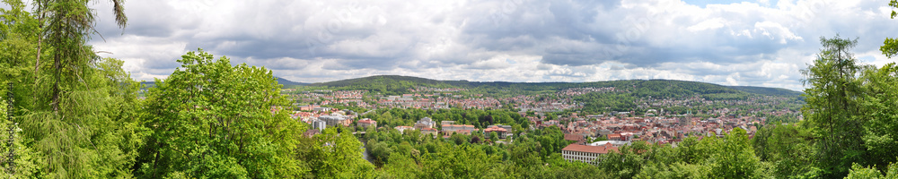 Panoramafoto Theaterstadt Meiningen