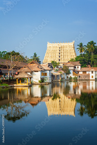 Sri Padmanabhaswamy temple in Trivandrum Kerala India photo