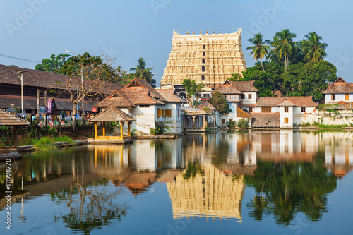 Sri Padmanabhaswamy temple in Trivandrum Kerala India photo