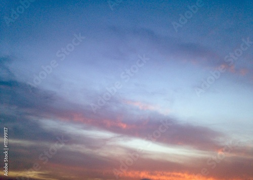 sunset sky © ohira02
