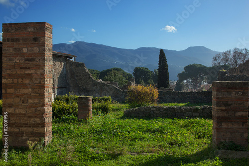 ancient ruins of Pompeii