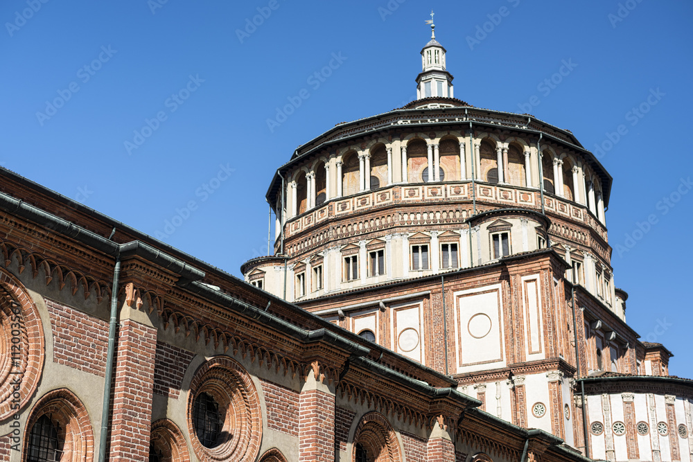 Church of Santa Maria delle Grazie in Milan