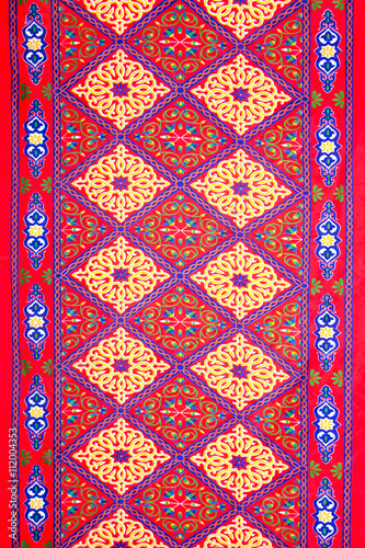 Arabic - Islamic - Ramadan colorful ornaments fabric pattern
