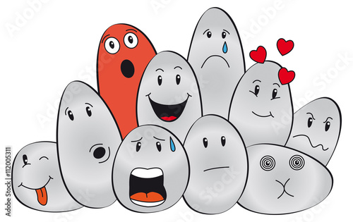piedras emociones sorpresa