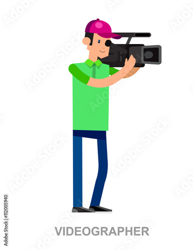 cool detailed character Photographer 