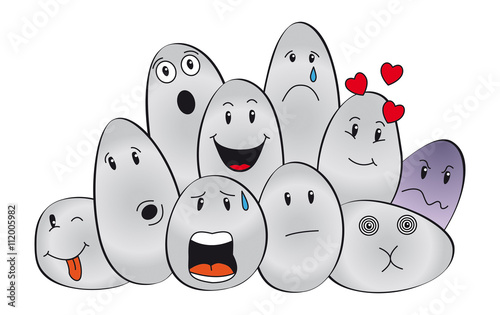 piedras emociones enfado