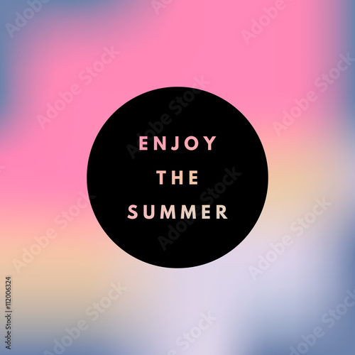 Summer hipster boho background