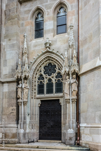 Votive Church  Votivkirche  on Ringstrasse in Vienna  Austria.