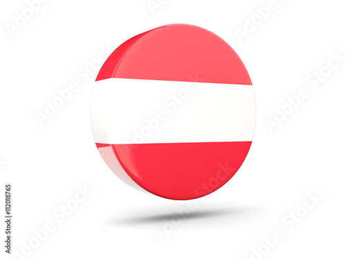 Free Download Round icon with flag of austria - GFXLoad