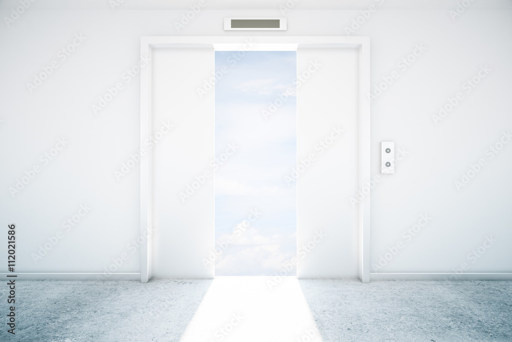 Elevator sky view Elevator sky view