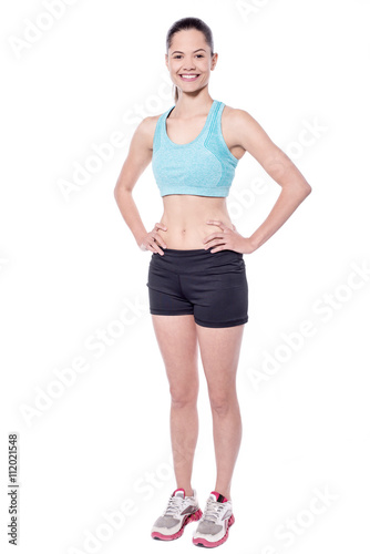 How is my new sports wear? © stockyimages