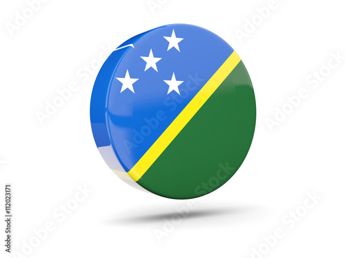 Free Download Round icon with flag of solomon islands - GFXLoad