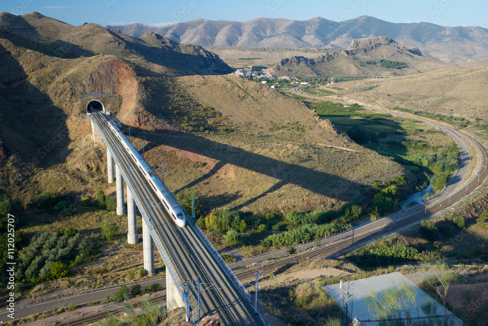 Fototapeta premium Speed Train