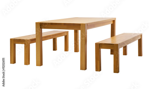 Tisch und Bänke