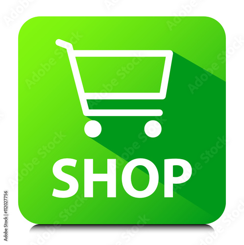 Shop Button Grün