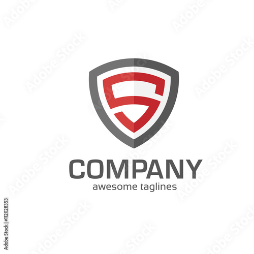 Free Download letter s with shield icon vector concept - GFXLoad