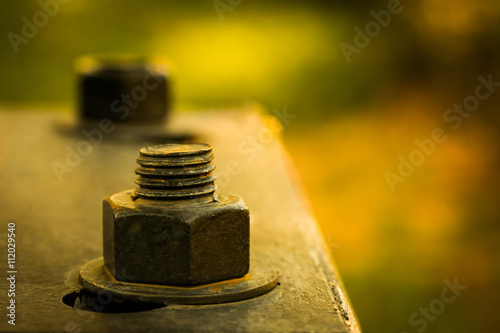 nut,old,very big, big,seize,Lamp post,electricity post.