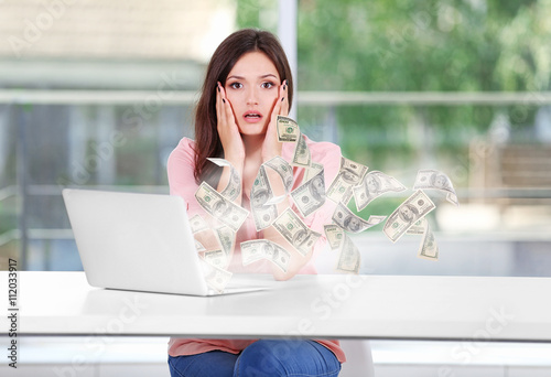 Financial concept. Make mon...