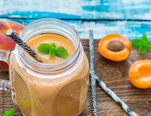 Apricot And Peach Smoothie