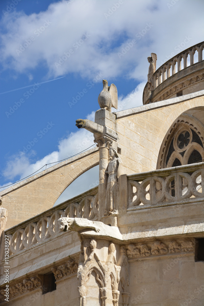 gárgolas en la Catedral de Burgos