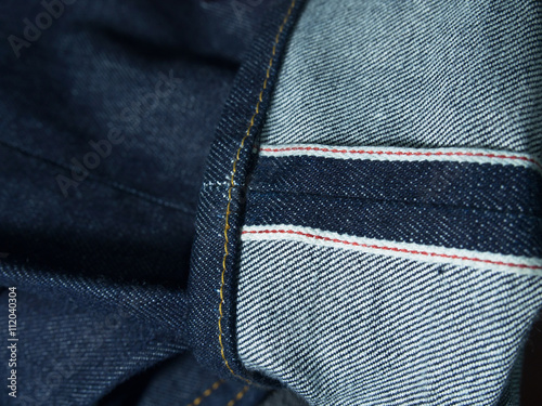 Photos Raw denim jeans red selvedge,jean,salvage,Jeans selvedge