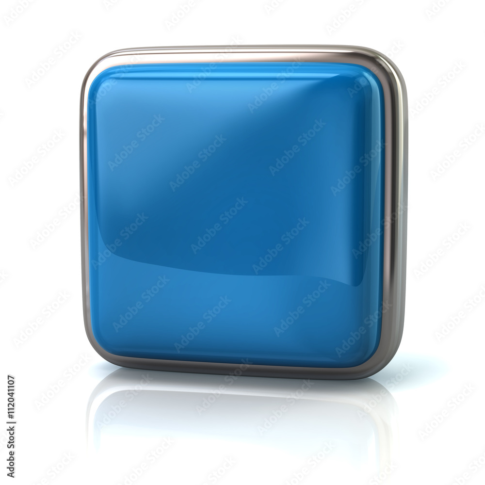 Blue web button Blue web button