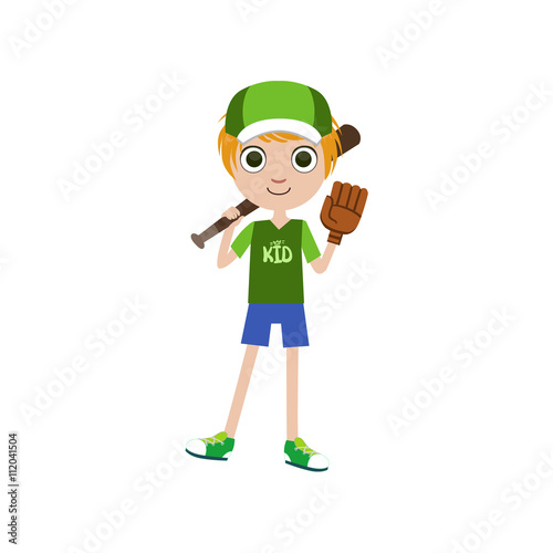 Boy Baseball Player