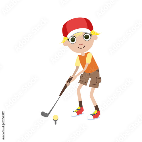 Young Golf Player