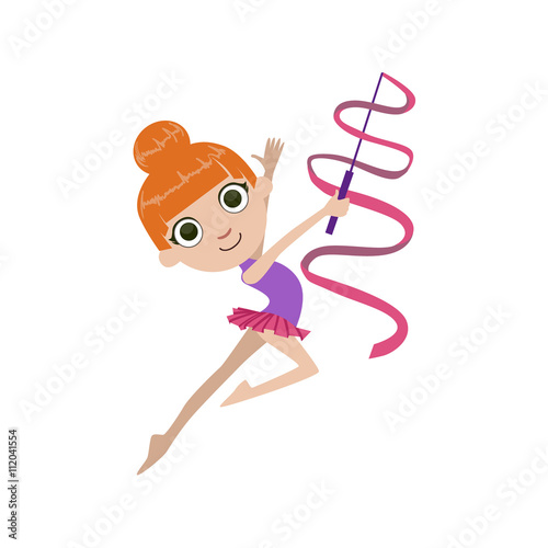 Young Rhythmic Gymnaste
