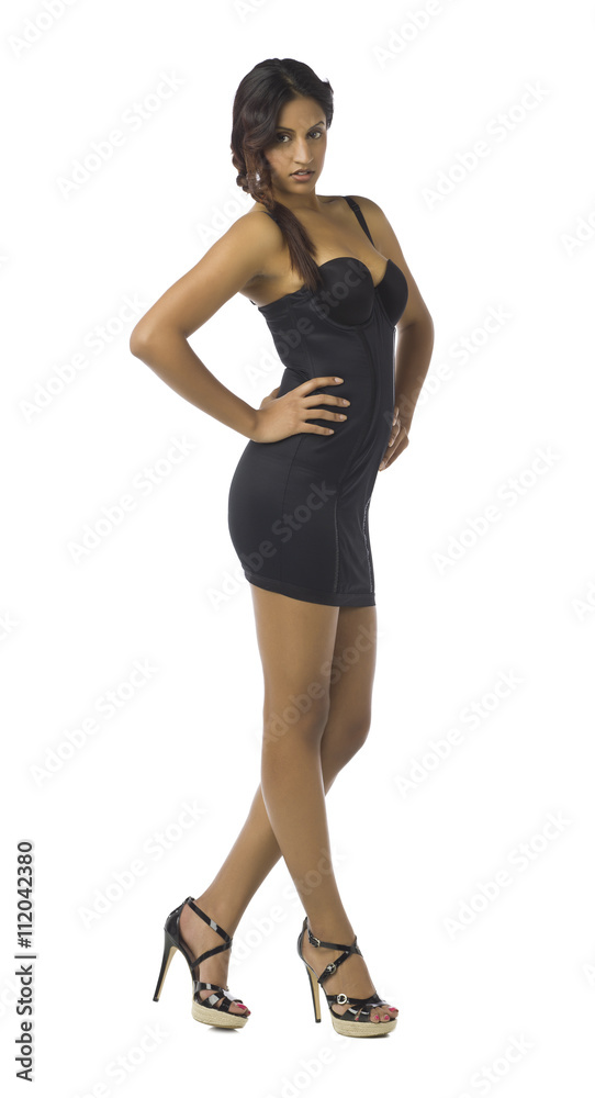 Fototapeta premium attractive female model