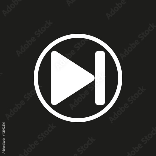 Start - vector icon.