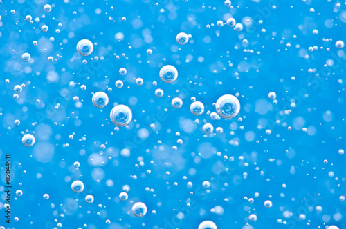 water with air bubbles as background