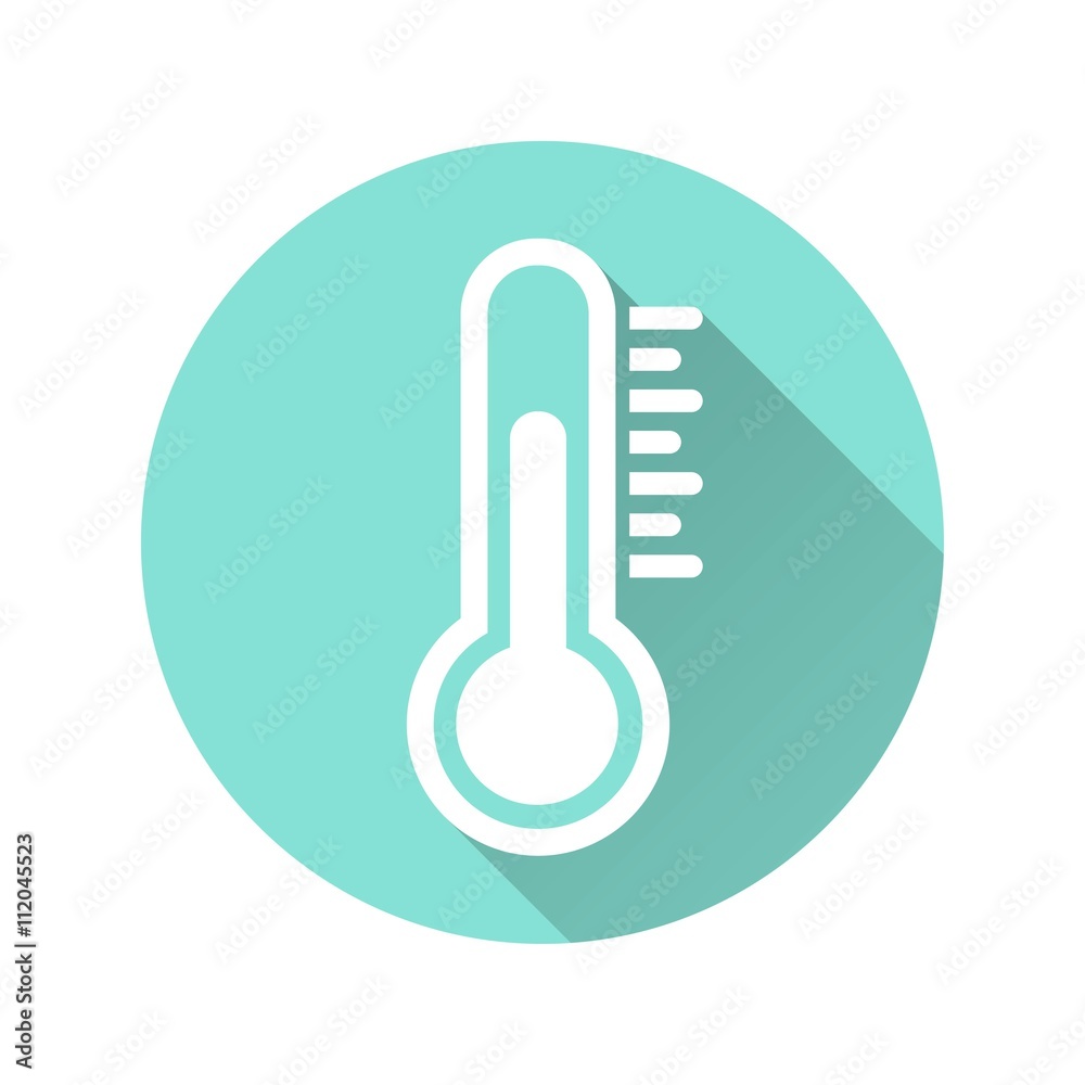 Thermometer - vector icon. Thermometer - vector icon.