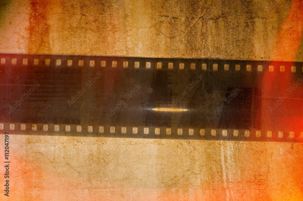 Obraz premium Vintage film strip frame background