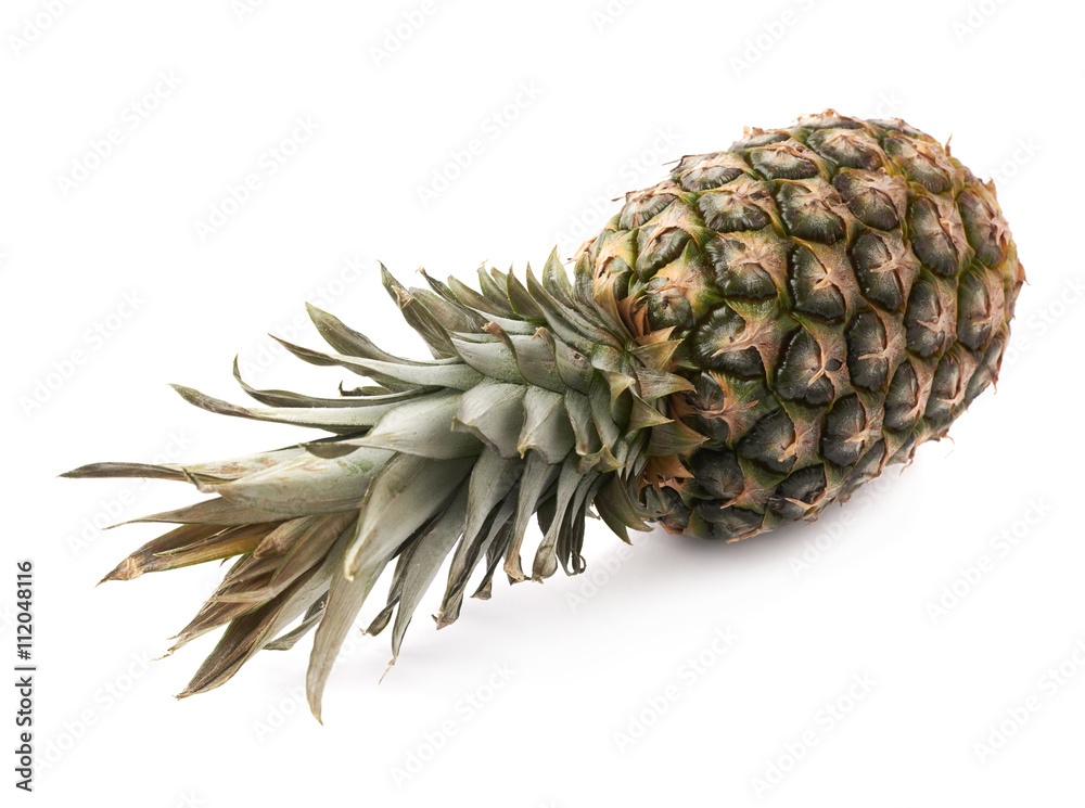 Whole pineapple isolated over white background Whole pineapple isolated over white background