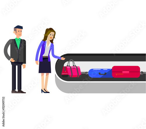 People in airport