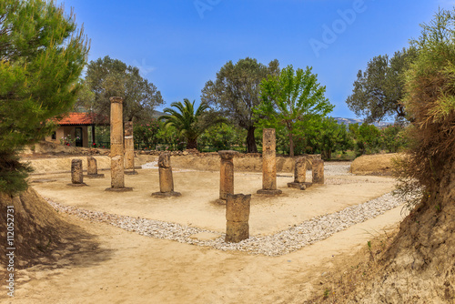 ruins in  Ancient Nemea  Corinthia