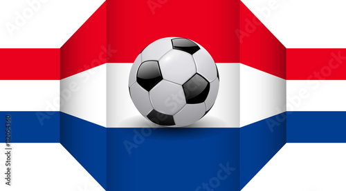 Canvas Print Background with flag of France