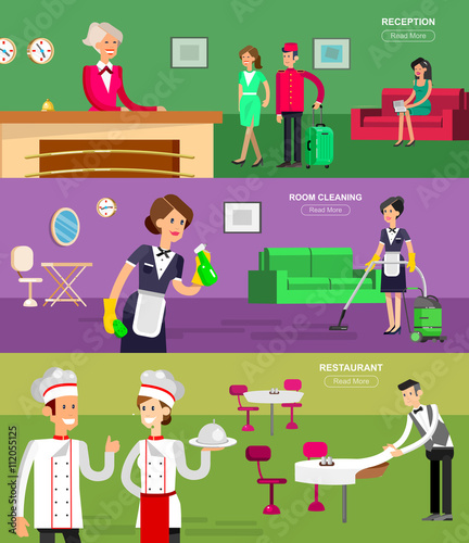 Hotel staff and service 