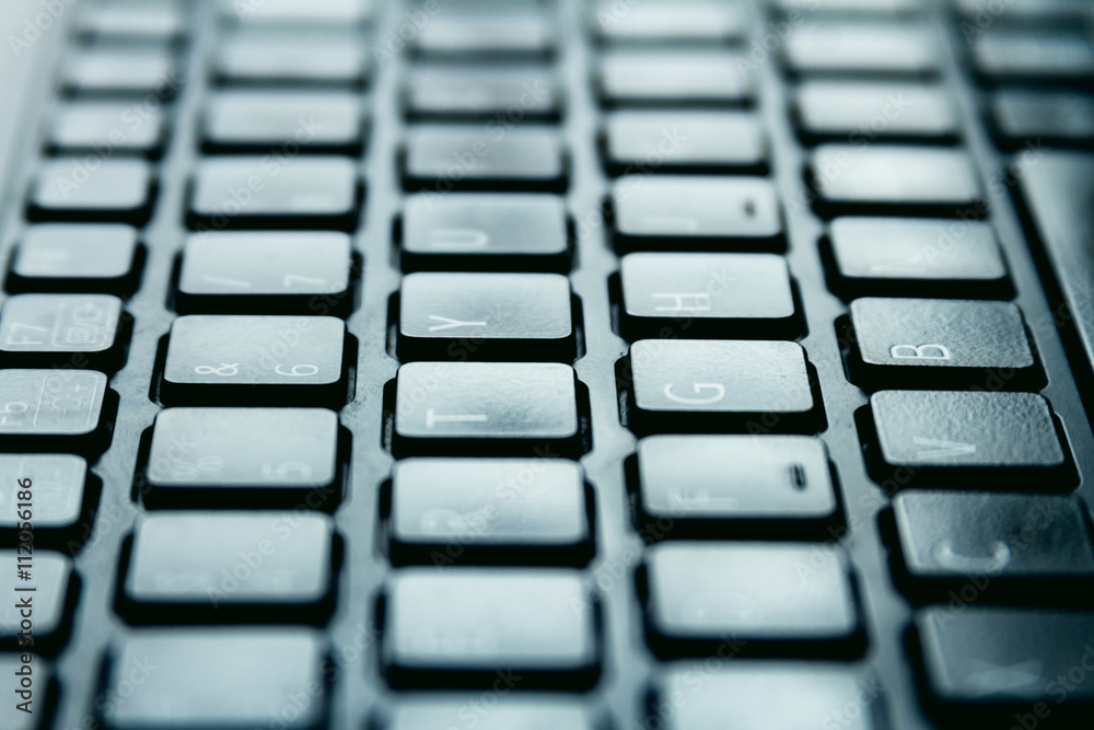 Black notebook keyboard Black notebook keyboard